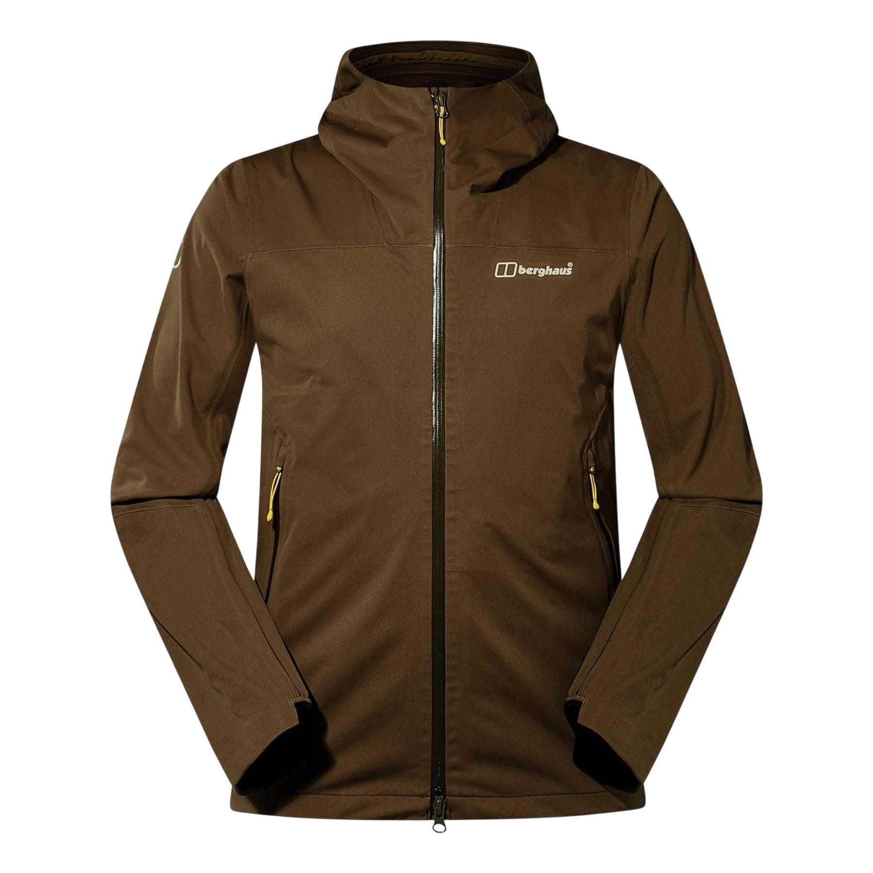 Brown - Front - Berghaus Mens Roamer Soft Shell Jacket