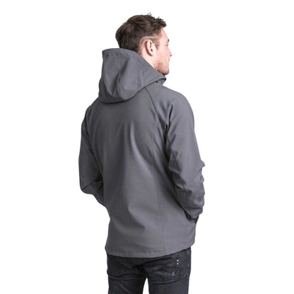 Carbon - Lifestyle - Trespass Mens Nider Hooded Soft Shell Jacket