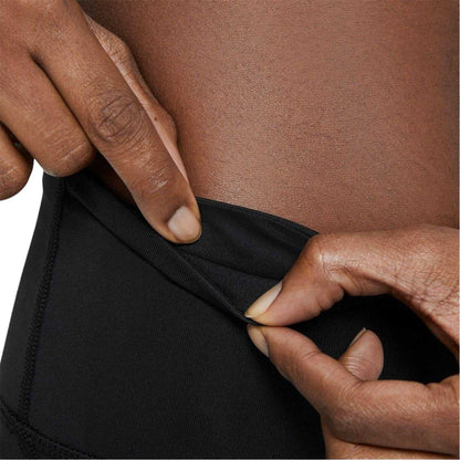 Black - Side - Nike Womens-Ladies Mid Rise Running Leggings