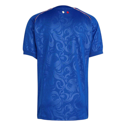 Team Royal Blue - Back - Adidas Unisex Adult 2025 France FFR Home Shirt