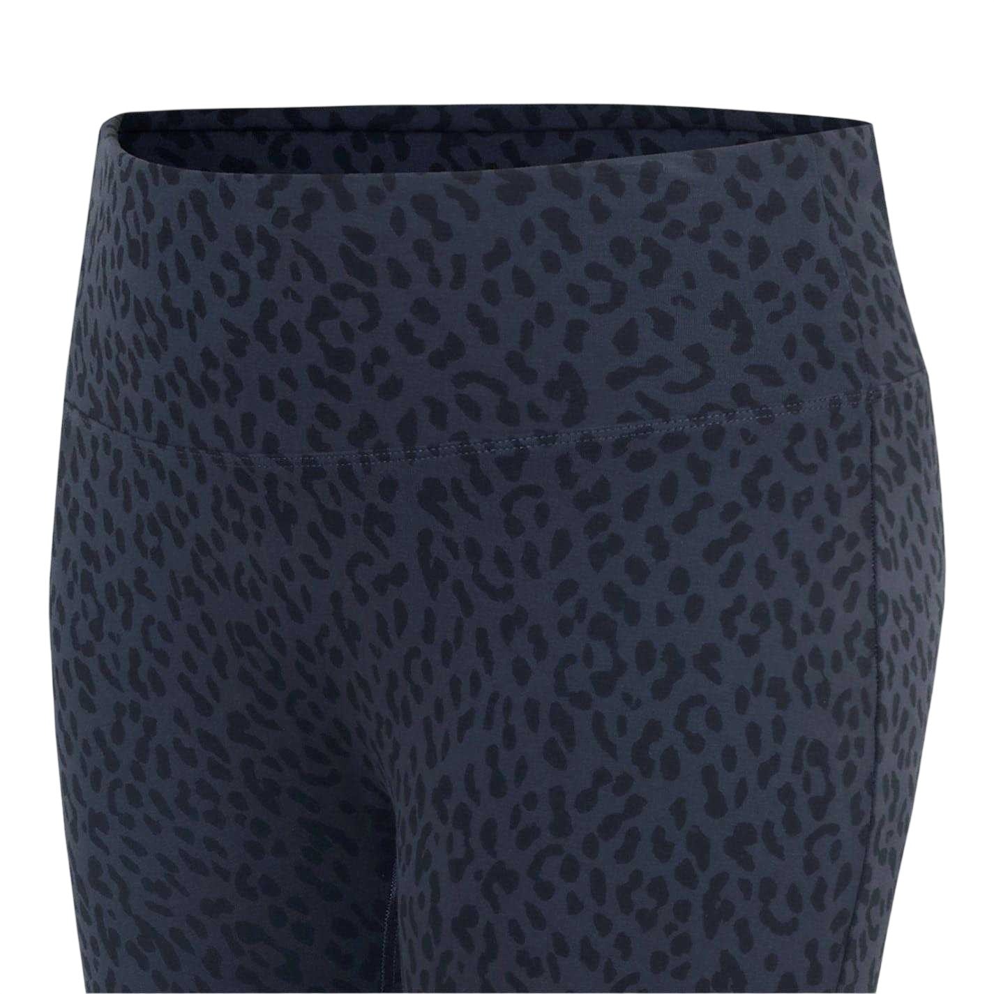 Animalier-Black - Side - Miso Womens-Ladies Leopard Print Leggings