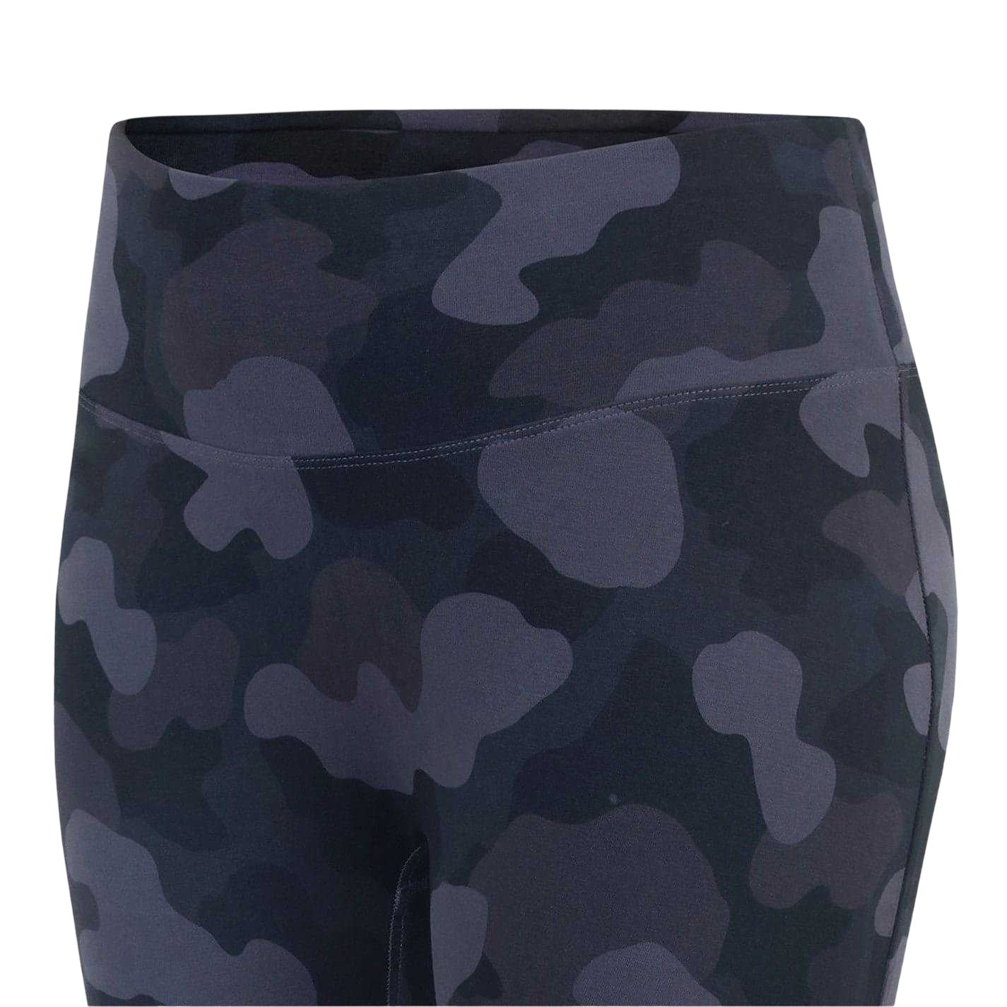 Black Camo - Lifestyle - Miso Womens-Ladies Leopard Print Leggings