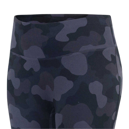 Black Camo - Lifestyle - Miso Womens-Ladies Leopard Print Leggings