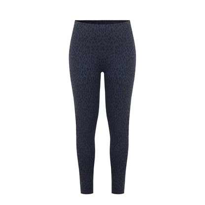 Animalier-Black - Front - Miso Womens-Ladies Leopard Print Leggings
