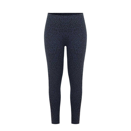 Animalier-Black - Front - Miso Womens-Ladies Leopard Print Leggings