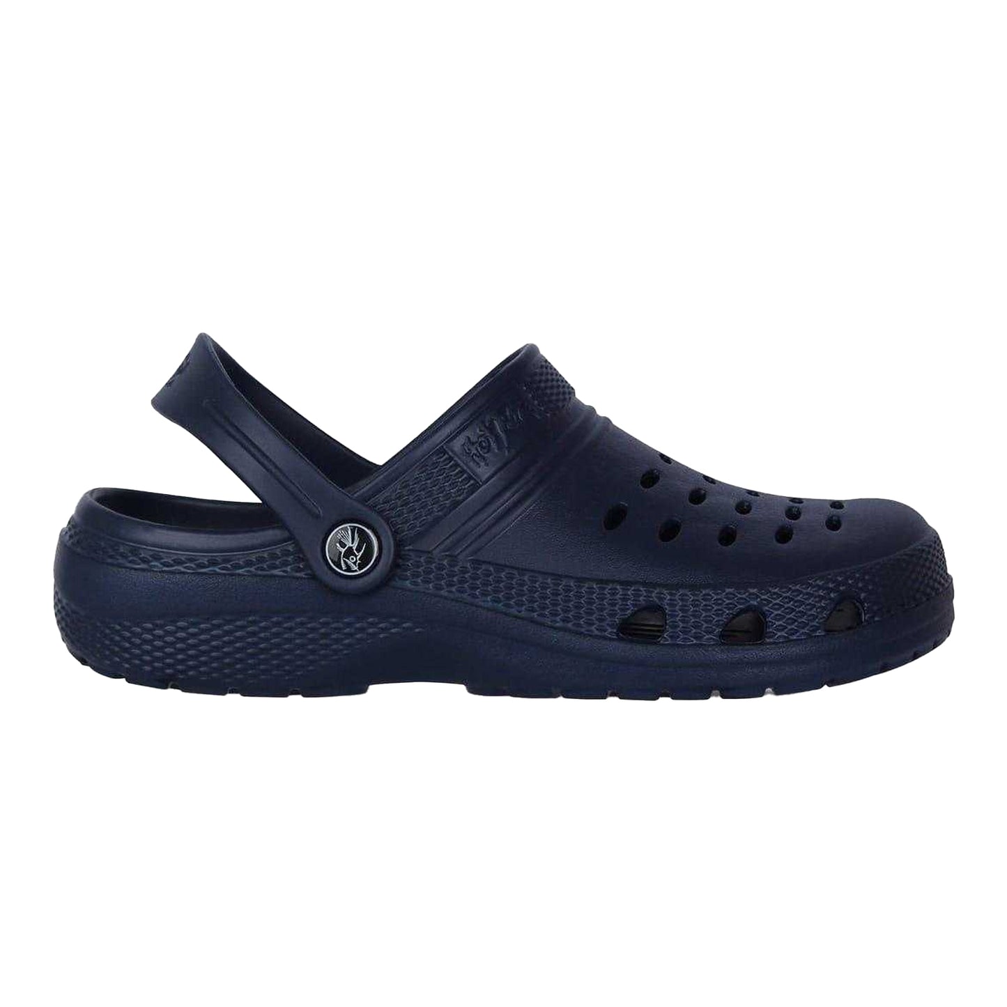 Navy - Front - Hot Tuna Childrens-Kids Ventilated Clogs