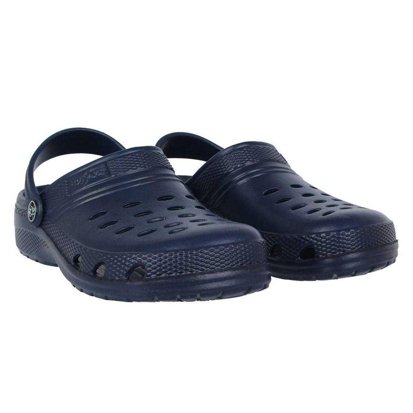 Navy - Pack Shot - Hot Tuna Childrens-Kids Ventilated Clogs