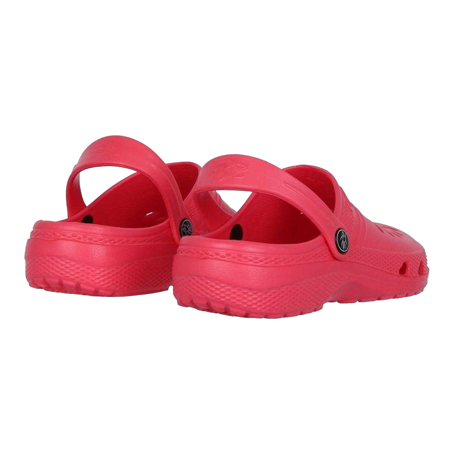 Pink - Back - Hot Tuna Childrens-Kids Ventilated Clogs