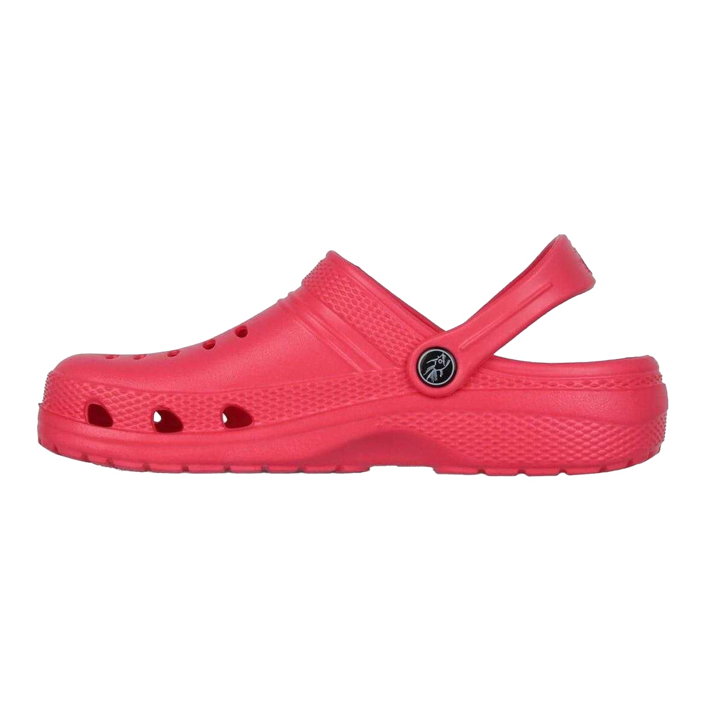 Pink - Side - Hot Tuna Childrens-Kids Ventilated Clogs