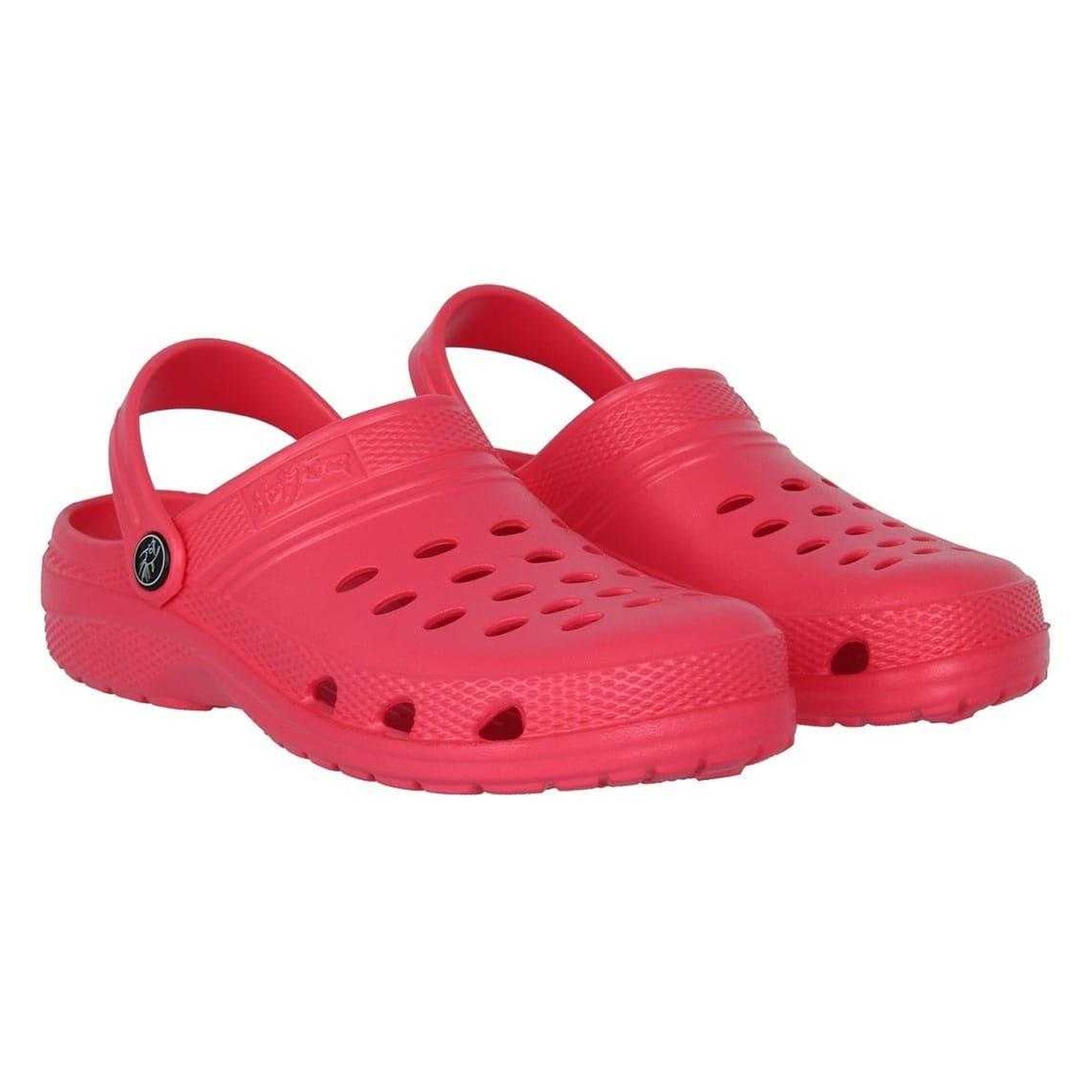 Pink - Pack Shot - Hot Tuna Childrens-Kids Ventilated Clogs