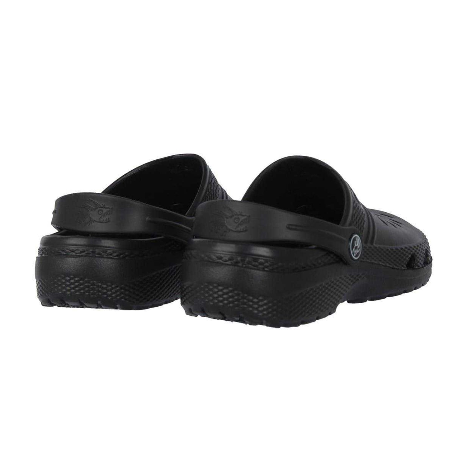 Black - Back - Hot Tuna Childrens-Kids Ventilated Clogs