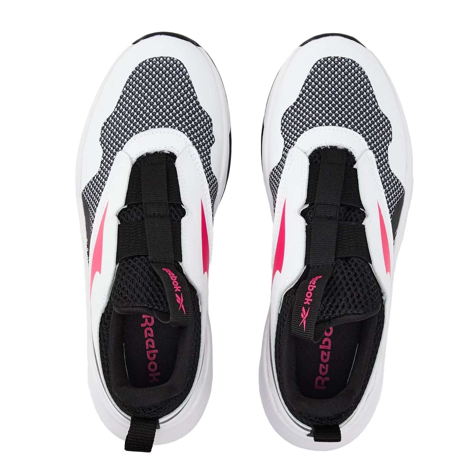 White-Black - Side - Reebok Womens-Ladies XT Sprinter Trainers