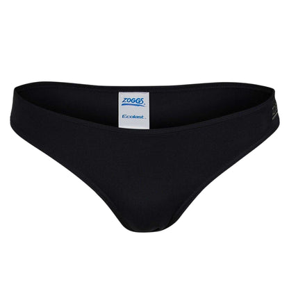 Black - Front - Zoggs Womens-Ladies Siena Swim Briefs