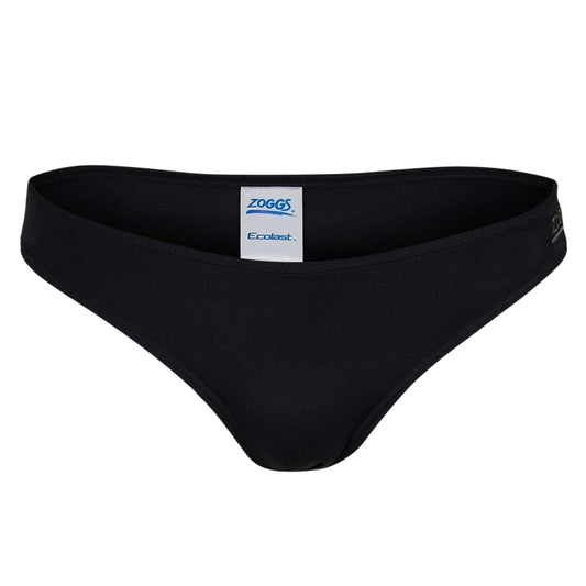 Black - Front - Zoggs Womens-Ladies Siena Swim Briefs