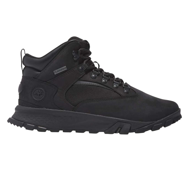 Black - Side - Timberland Mens Mt Lincoln GORE-TEX Lace Up Hiking Boots