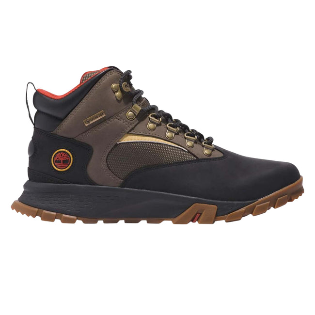 Brown - Side - Timberland Mens Mt Lincoln GORE-TEX Lace Up Hiking Boots