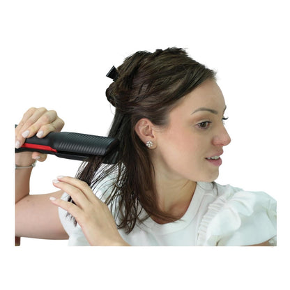 Black - Back - Revlon 2 in 1 Hair Dryer & Straightener (EU Plug)