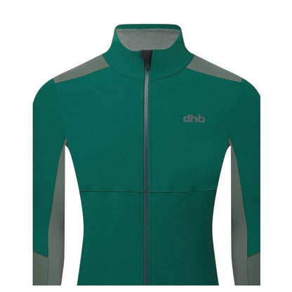 Forest Biome - Side - dhb Mens Aeron 2.0 Cycling Jacket