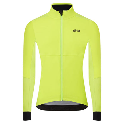 Acid Lime - Front - dhb Mens Aeron 2.0 Cycling Jacket