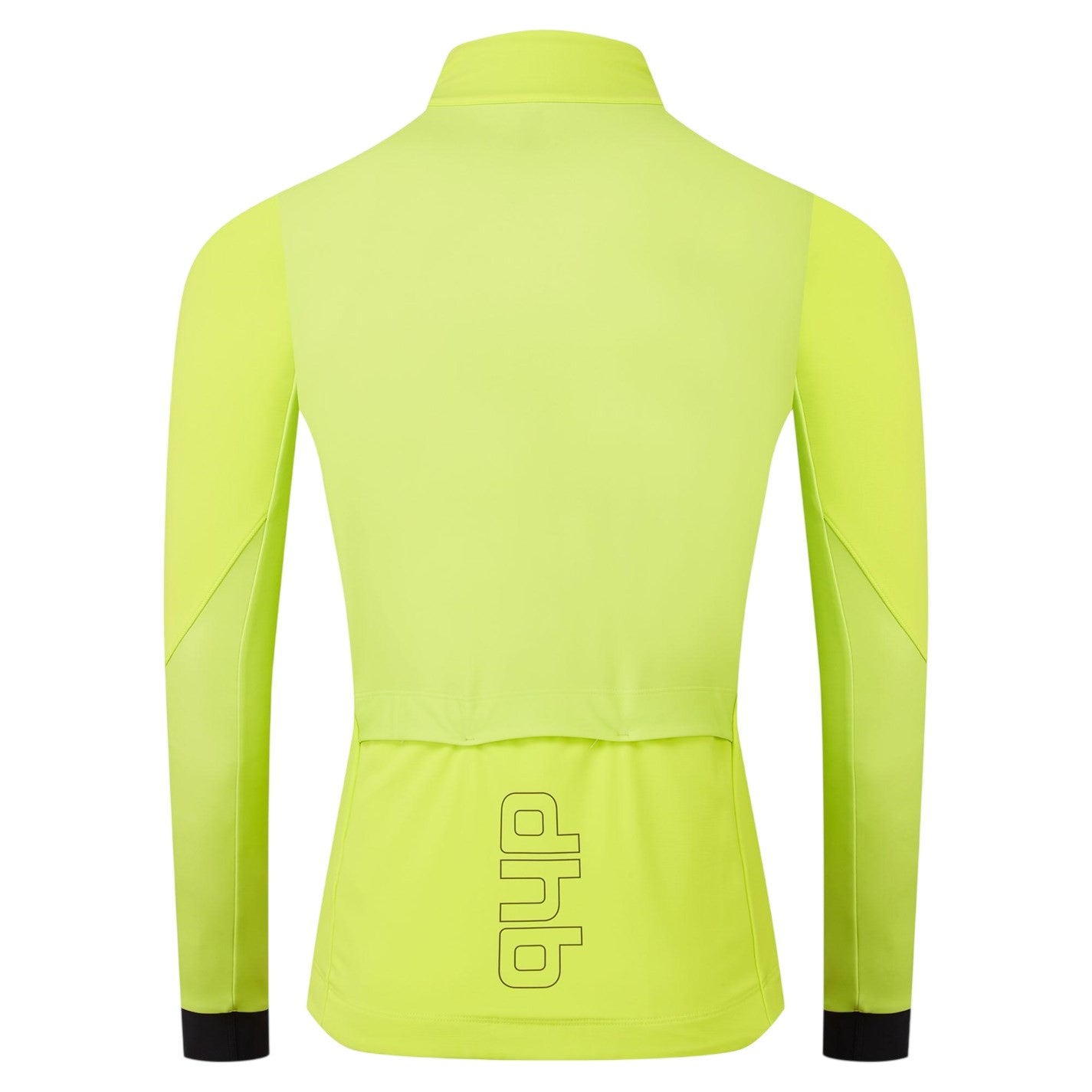 Acid Lime - Back - dhb Mens Aeron 2.0 Cycling Jacket