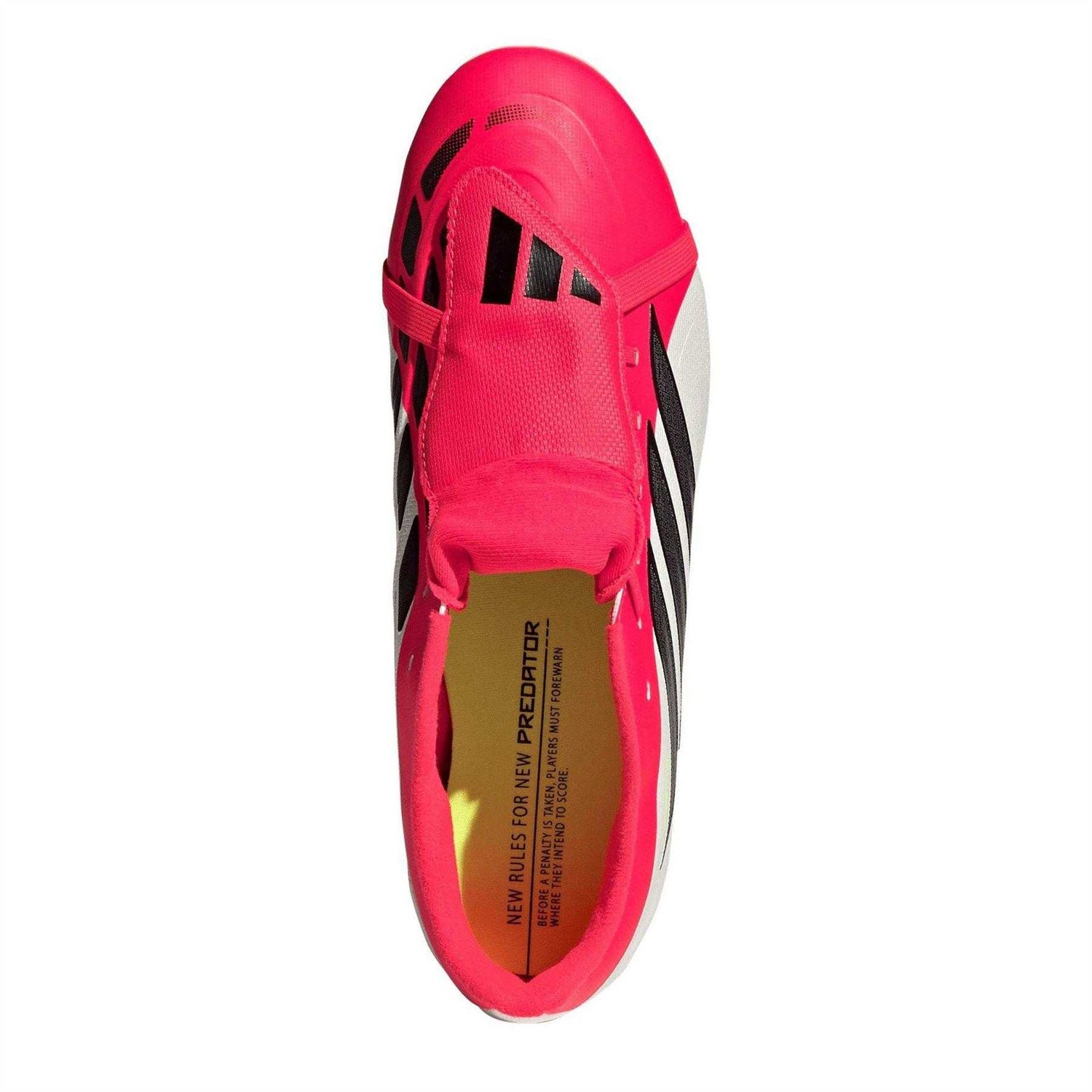 Red-White - Lifestyle - Adidas Mens Predator Firm Ground Football Boots