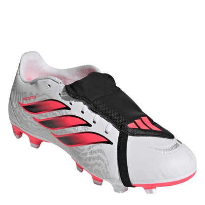 White-Coral - Lifestyle - Adidas Mens Predator Firm Ground Football Boots