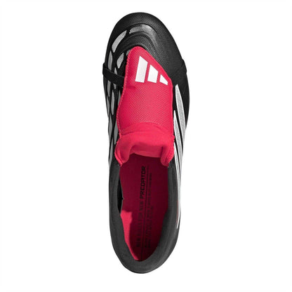 Black-Red - Lifestyle - Adidas Mens Predator Firm Ground Football Boots
