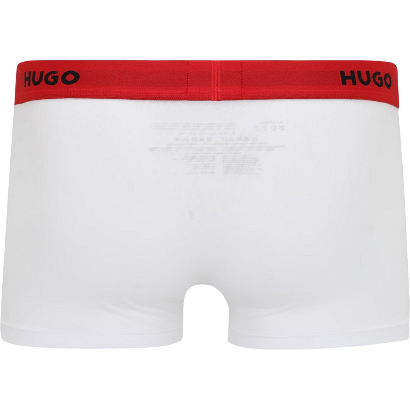 Black-Red-White - Side - Hugo Mens Boxer Briefs (Pack of 3)
