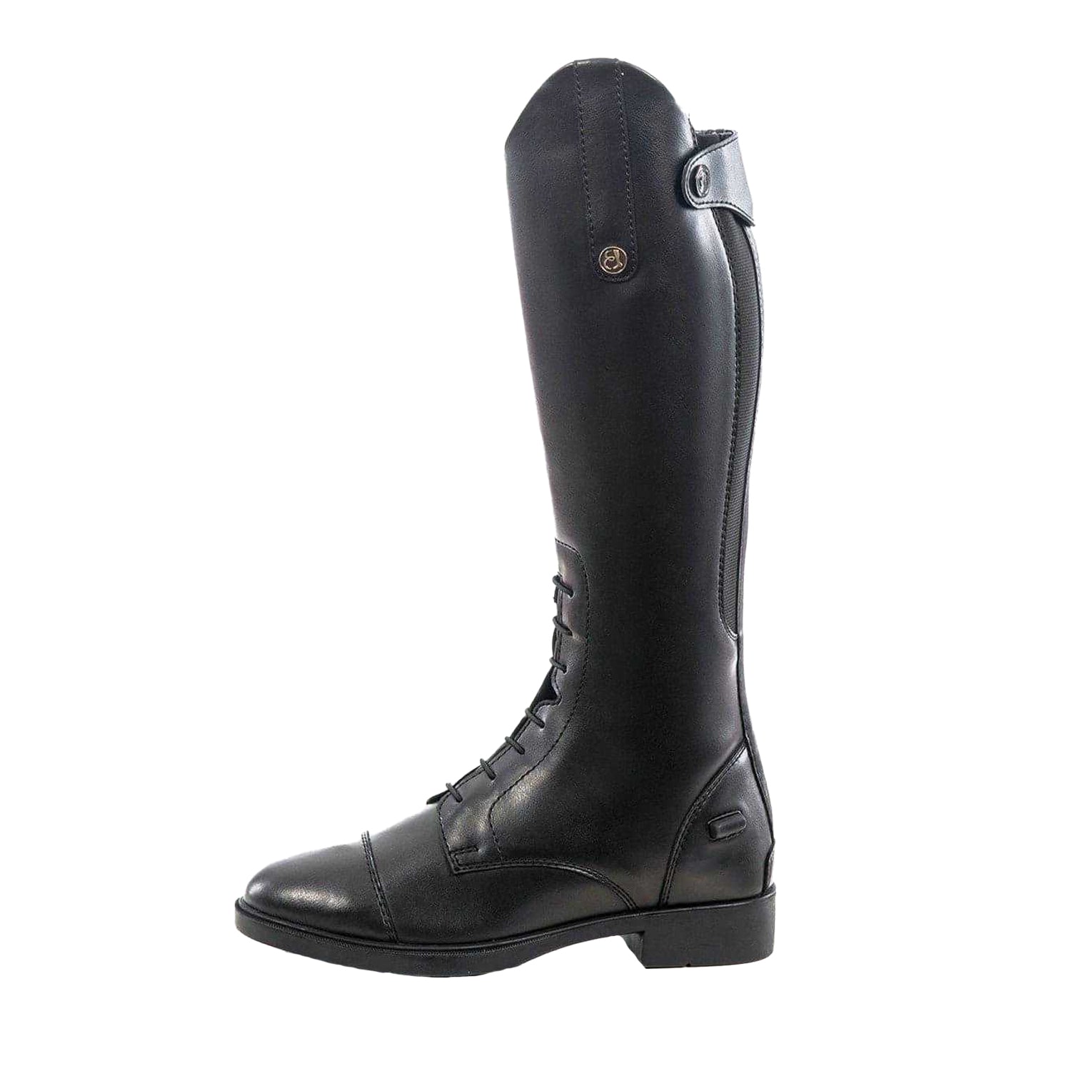Black - Back - Brogini Childrens-Kids Albareto Piccino Long Riding Boots