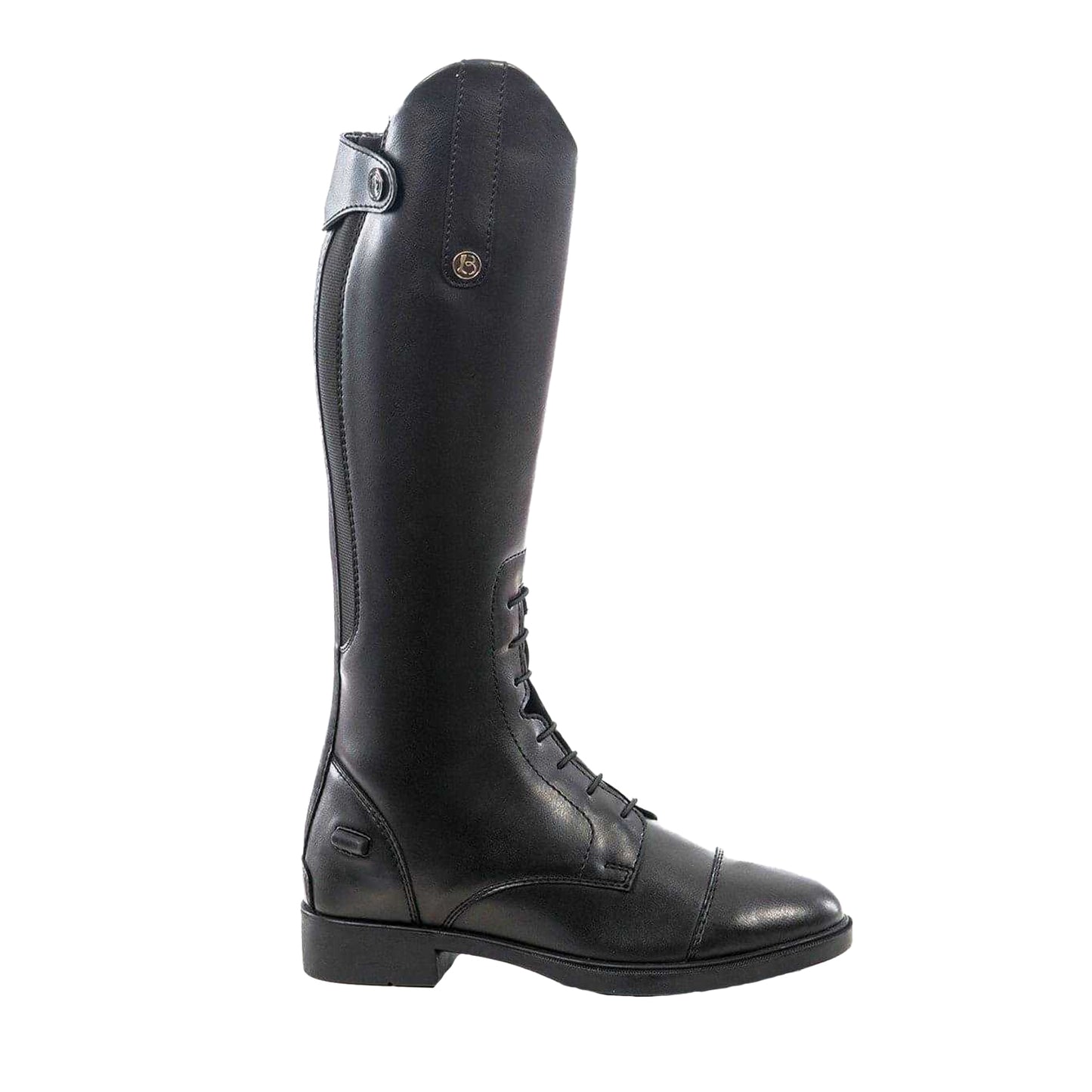 Black - Front - Brogini Childrens-Kids Albareto Piccino Long Riding Boots