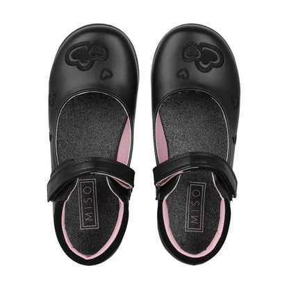 Black - Lifestyle - Miso Girls Suede Mary Janes