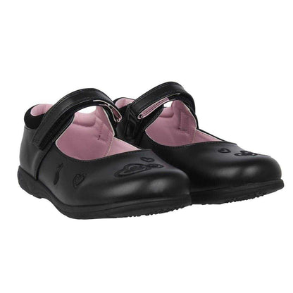 Black - Pack Shot - Miso Girls Suede Mary Janes