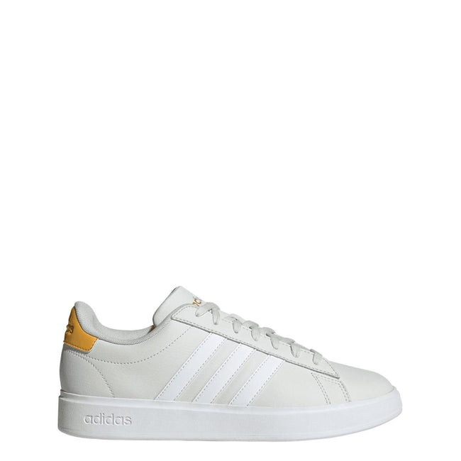 Grey - Back - Adidas Mens Grand Court 2.0 Trainers
