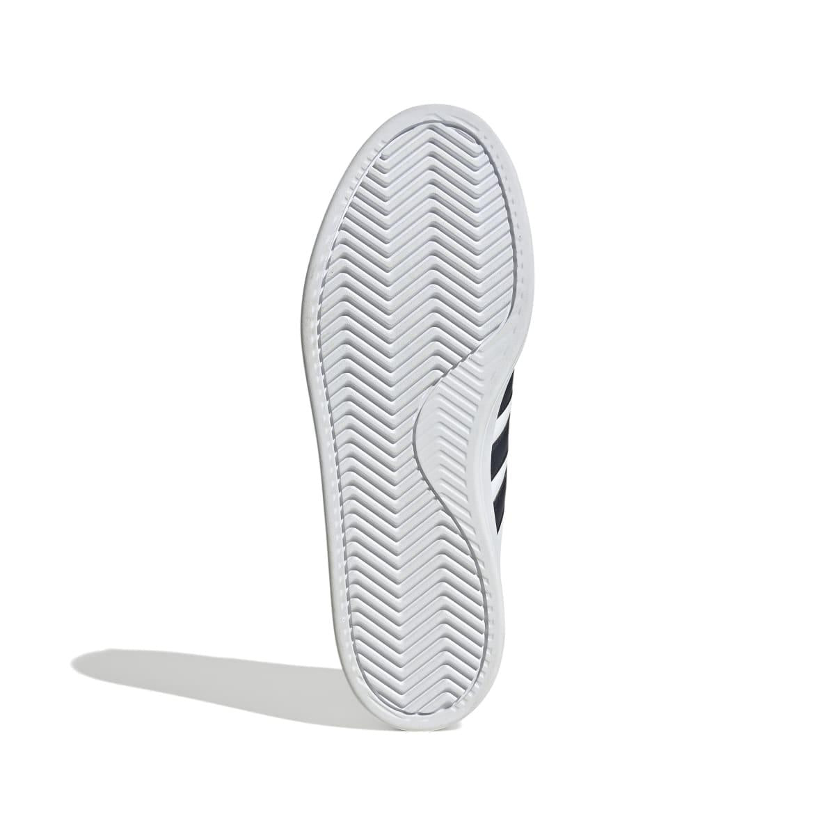 White-Black - Lifestyle - Adidas Mens Grand Court 2.0 Trainers