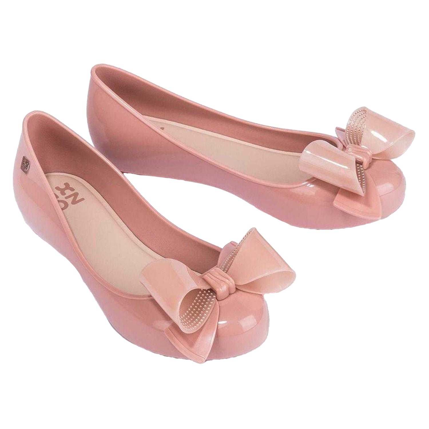 Nude - Side - Zaxy Womens-Ladies Pop Icon Ballet Flats