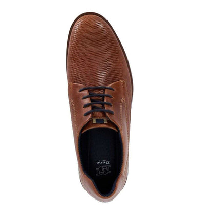 Tan - Lifestyle - Dune London Mens Leather Derby Shoes