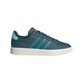 Turquoise - Front - Adidas Mens Grand Court 2.0 Trainers