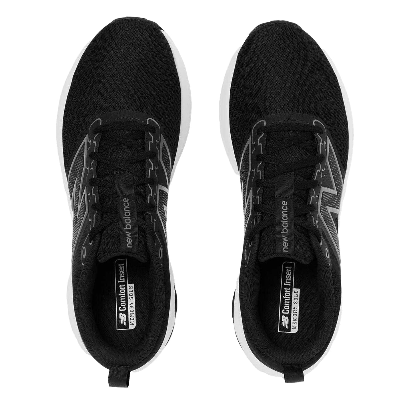 Black-White - Side - New Balance Mens 460v3 Shoes