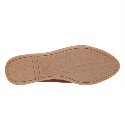 Dark Rose - Lifestyle - Skechers Womens-Ladies Jute Flat Sandals