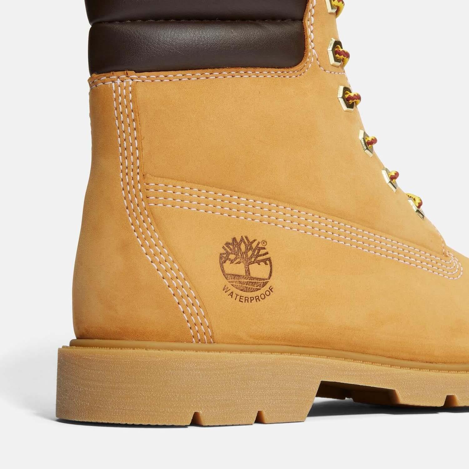 Wheat - Close up - Timberland Womens-Ladies Linden Woods Leather Lace Up Ankle Boots