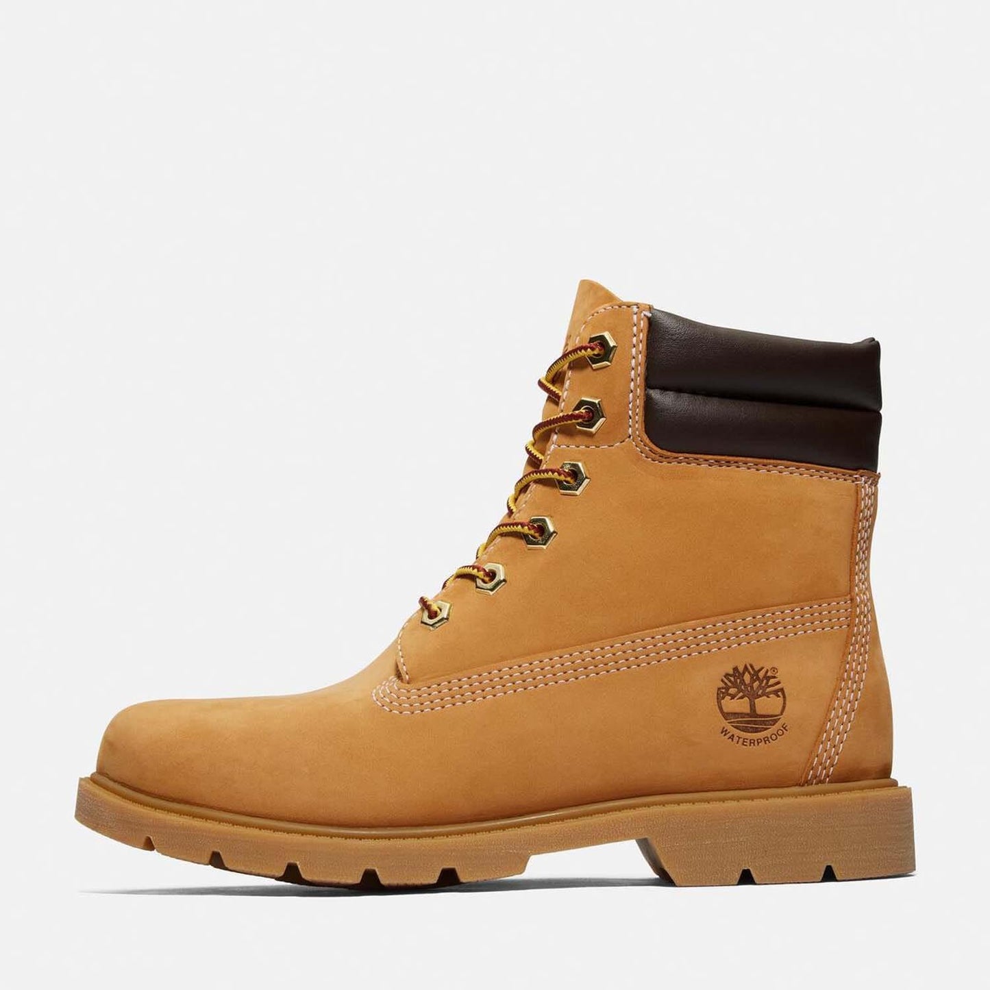 Wheat - Side - Timberland Womens-Ladies Linden Woods Leather Lace Up Ankle Boots