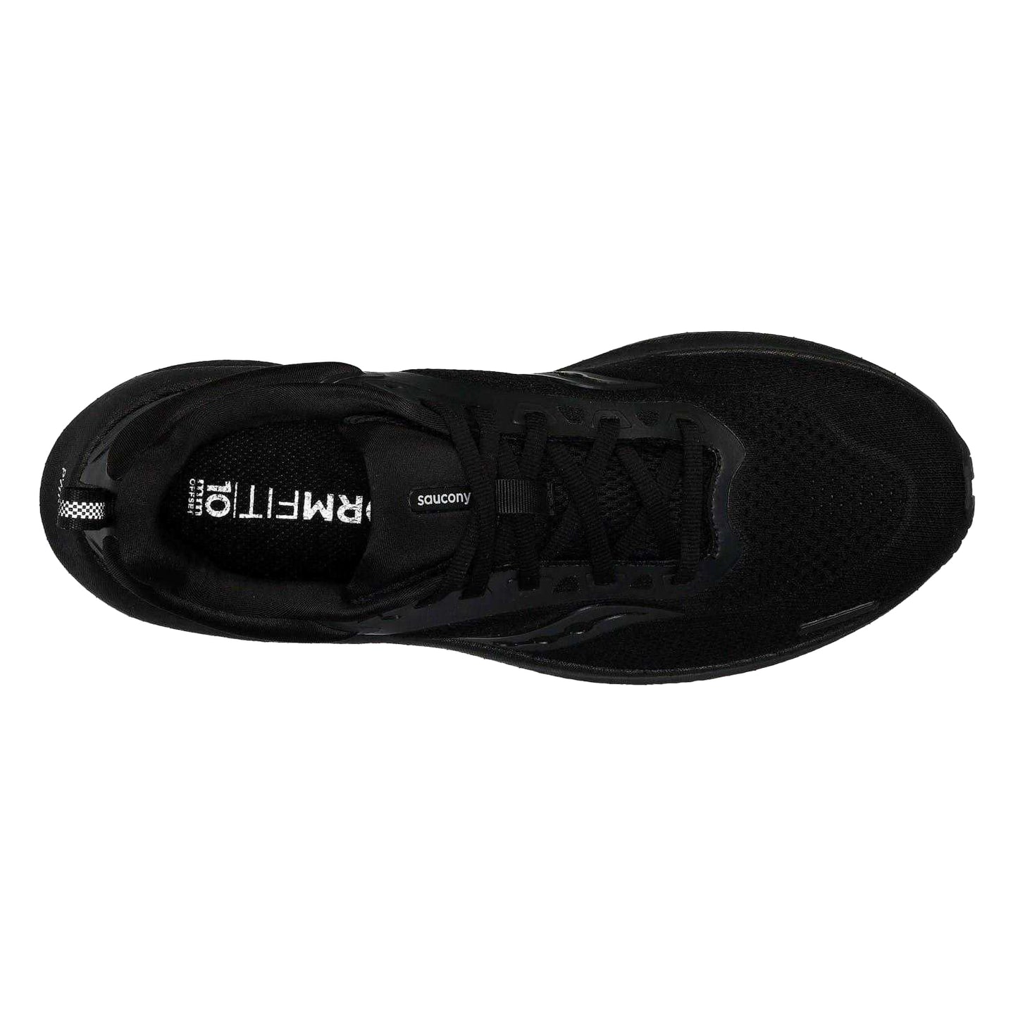 Triple Black - Side - Saucony Mens Surge 3 Trainers