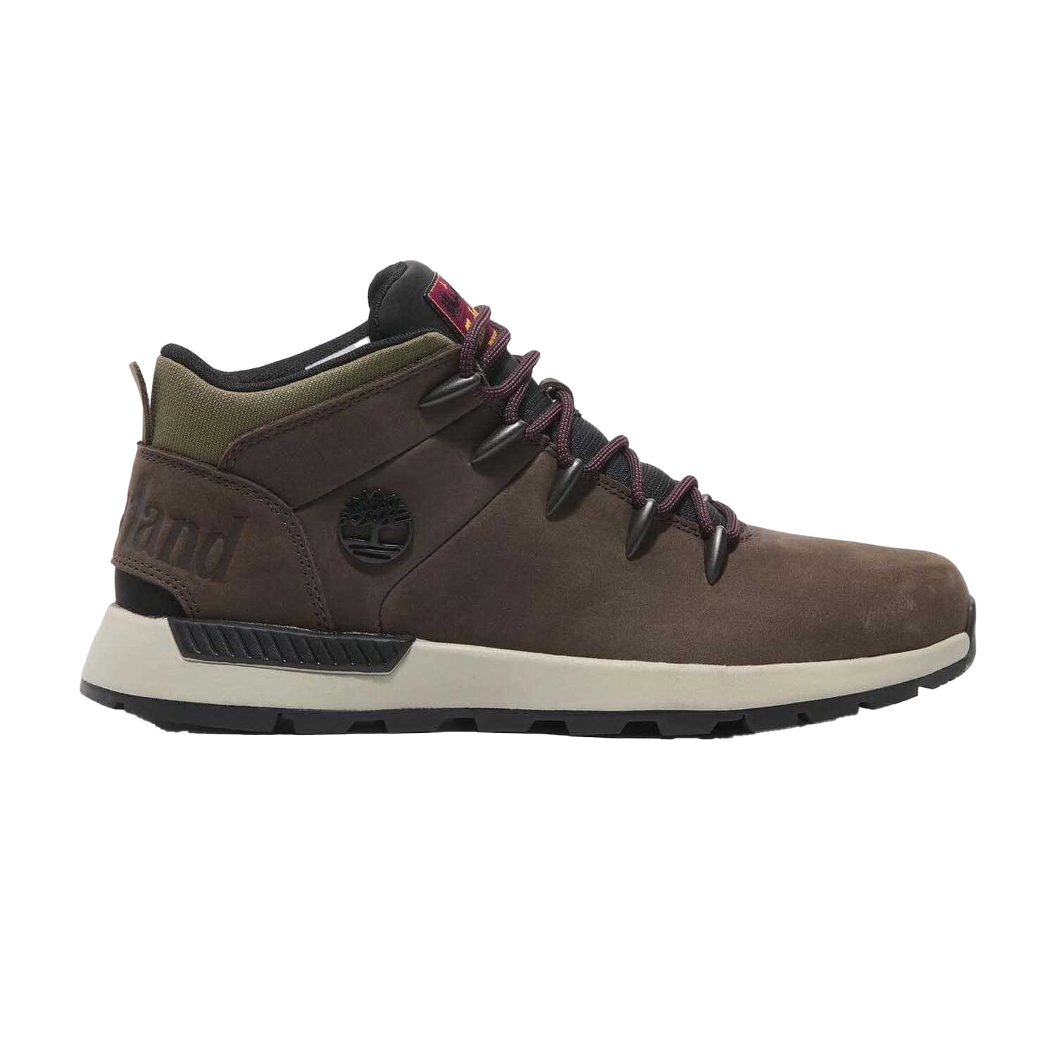 Brown - Lifestyle - Timberland Mens Sprint Trekker Leather Lace Up Mid Boots