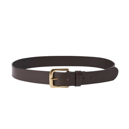 Chocolate - Front - Osprey Wesley Leather Belt