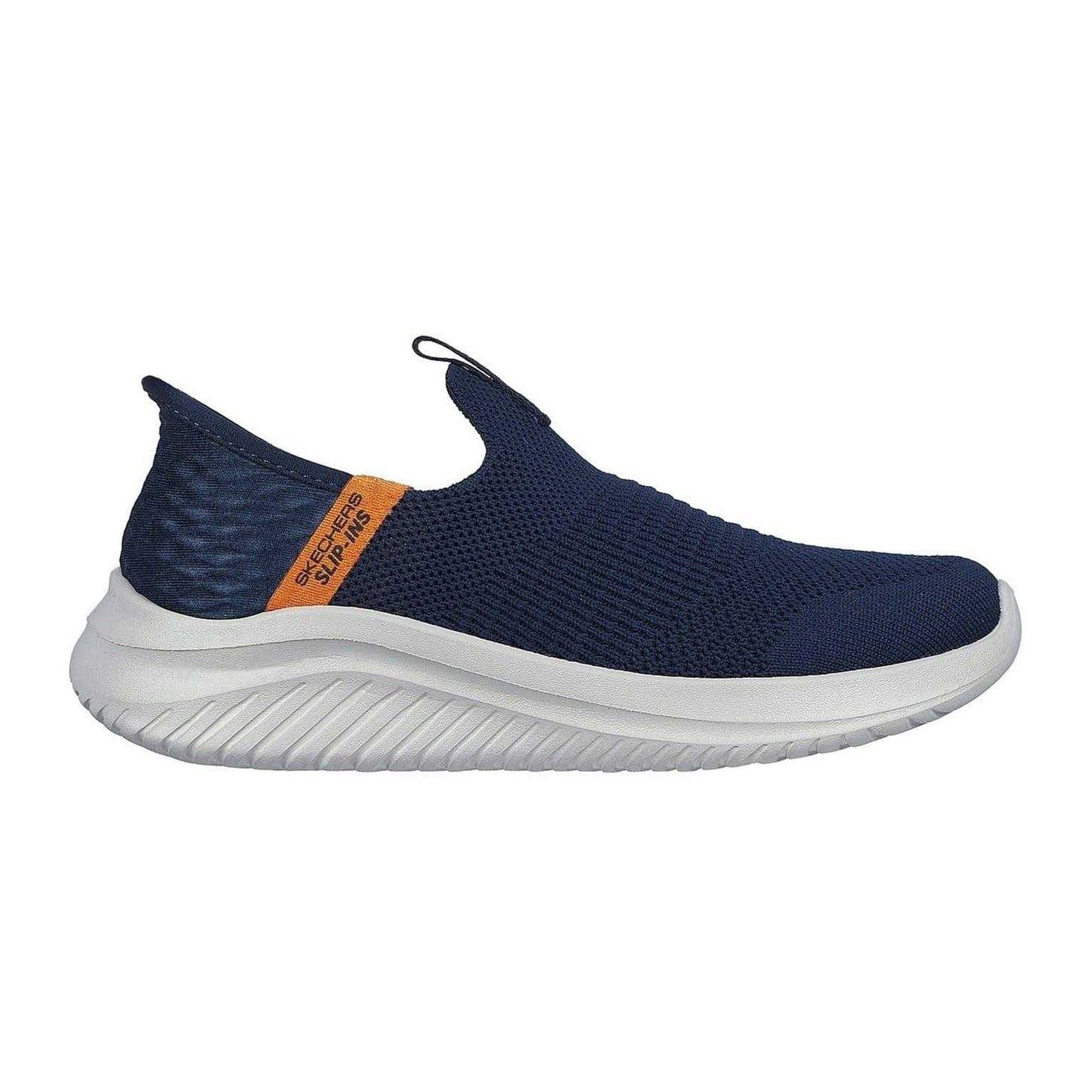 Navy - Front - Skechers Boys Ultra Flex 3.0 Slip-In Trainers