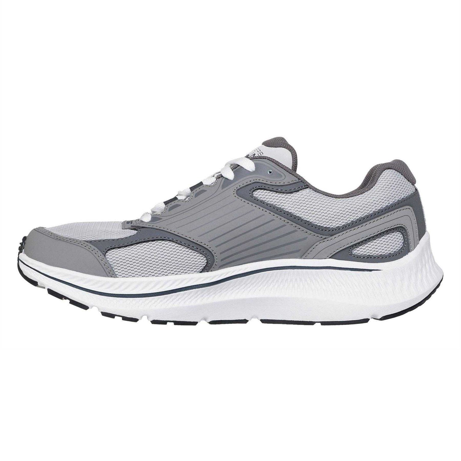 Grey-White - Back - Skechers Mens Run Consistent 2.0 Shoes