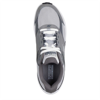 Grey-White - Side - Skechers Mens Run Consistent 2.0 Shoes