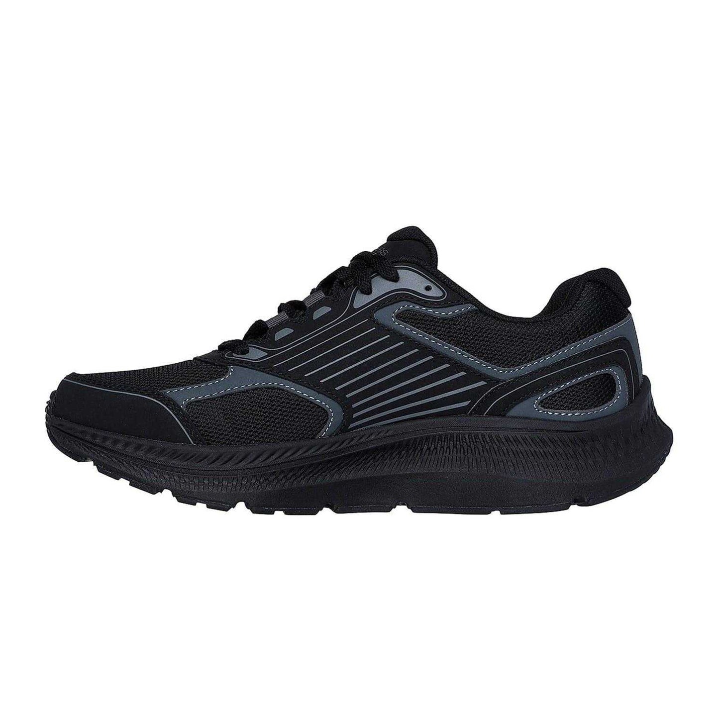 Black-Grey - Back - Skechers Mens Run Consistent 2.0 Shoes