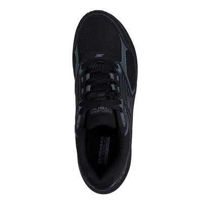 Black-Orange - Front - Skechers Mens Run Consistent 2.0 Shoes