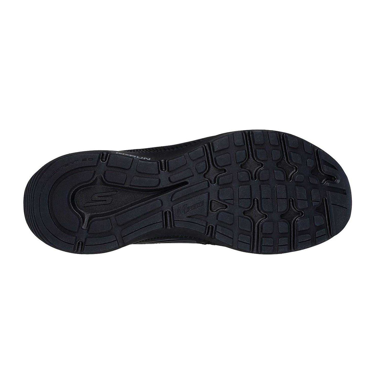 Black-Grey - Side - Skechers Mens Run Consistent 2.0 Shoes